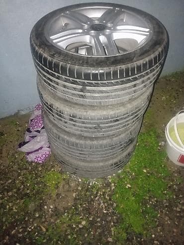 r16 disk teker: Opel üçün yüngül lehimli disk və şin dəsti - Marka/loqo: Opel mərkəz — 2