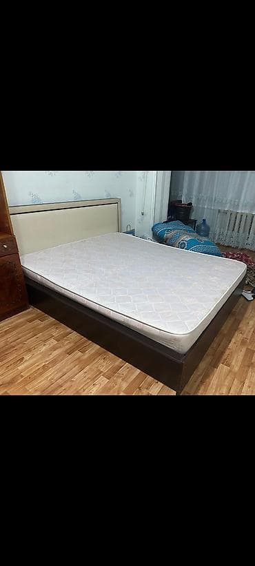 qazon satilir: İşlənmiş, İkinəfərlik çarpayı, Matras ilə — 1