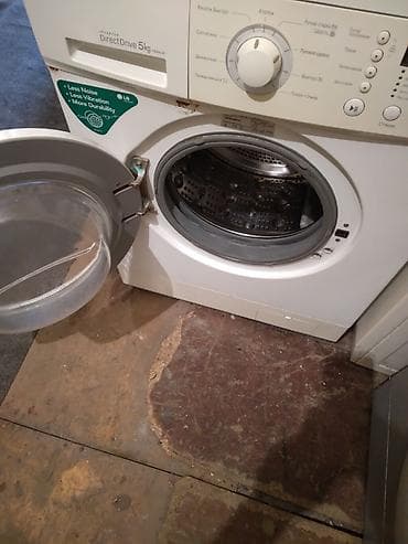 Məişət texnikası: Paltaryuyan maşın LG, 5 kq, Avtomat, Qurutmasız — 2