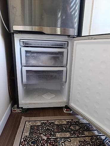 maqnitafon satisi: İşlənmiş 2 qapılı Samsung Soyuducu Satılır, rəng - Boz — 2
