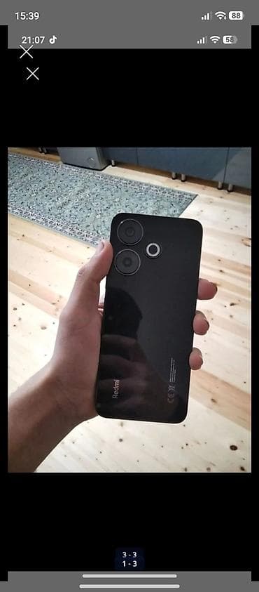 telefon alisi: Redmi 13, 256 GB, rəng - Qara, Barmaq izi — 1