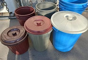 daş kubik: Bak, Plastik, 100 l l, Yeni, Ödənişli çatdırılma — 2