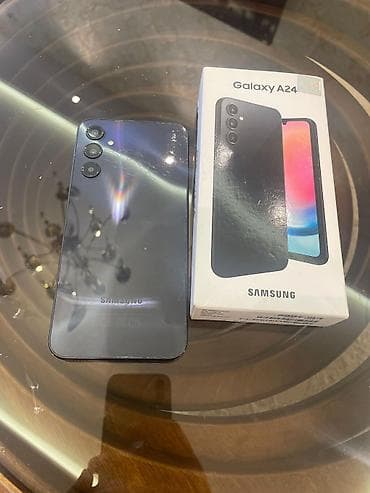 Samsung Galaxy A24 4G, rəng - Qara, Barmaq izi