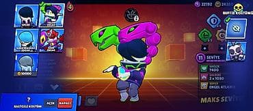 oline is: Brawl Stars oyunu üçün hesab - Kupa: 11,312 - Savaşçılar: 71/104 - — 5