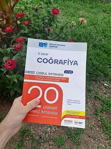 Coğrafiya 20 sınaq dim. kitab səliqəli işlədilib. 2 sınaq qələmlə — 1