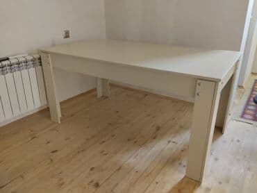 kontakt home metbex stolu: Qonaq masası, İşlənmiş, Açılmayan, Dördbucaq masa — 1