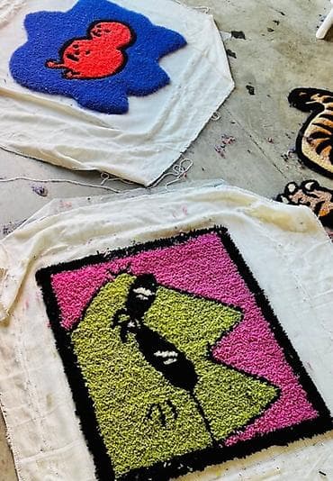 tufting: Xalça Tufting Tapançası (Tufting Gun)– Elektrikli, Düz (Cut Pile) — 4