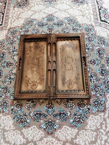 nerd taxta oyunu: Nərd Nerd Nərd Nerd taxta Qoz ağacından hazırlanmış əl işi diplomat — 3