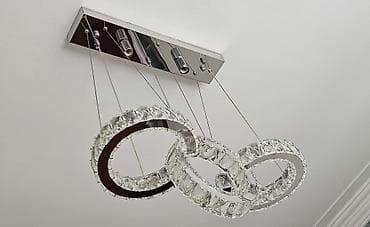 taxta lustur: Led Çılçıraq, 3 lampa, Metal — 1