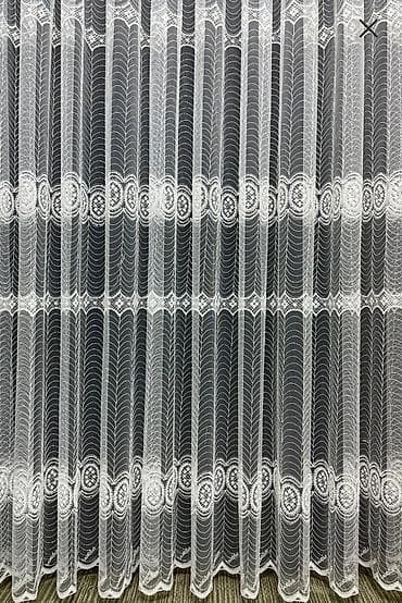 Digər ev dekoru: Yeni, Tül, rəng - Ağ, Pulsuz çatdırılma — 2