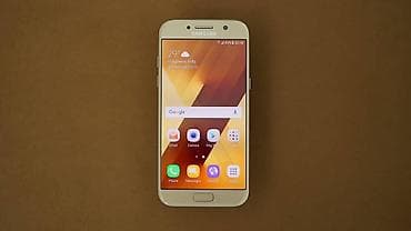 Samsung Galaxy A5 2017, 32 ГБ, цвет - Золотой, Гарантия — 1