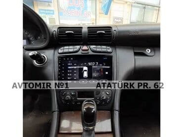 masin ucun kamera: Mercedes-benz w203 2004 android monitor dvd-monitor ve android — 1