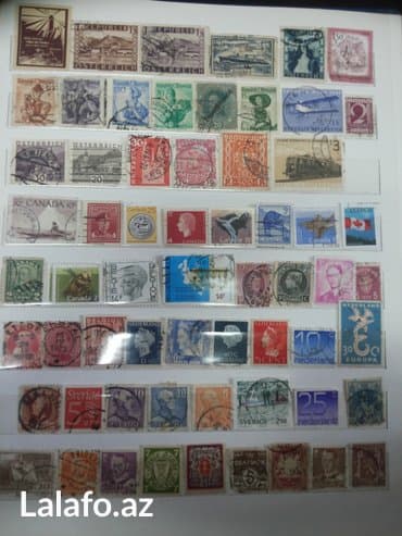 хочу продать марки: Marka kolleksiyası satıram 3000 cox markam var. İçərisində köhnı və — 2