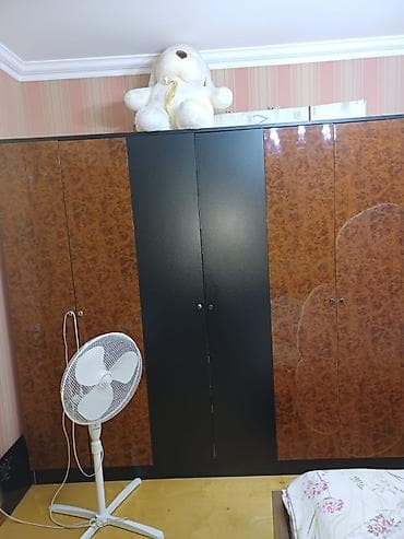 set mebel: İşlənmiş, 4 qapılı, Rəngli, Açılan, Düz dolab — 1