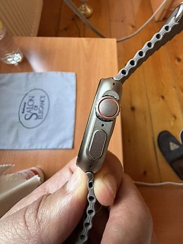 paltaryuyan suyu qizdirmir: Smart saat, Apple, Suya davamlı, rəng - Boz — 2