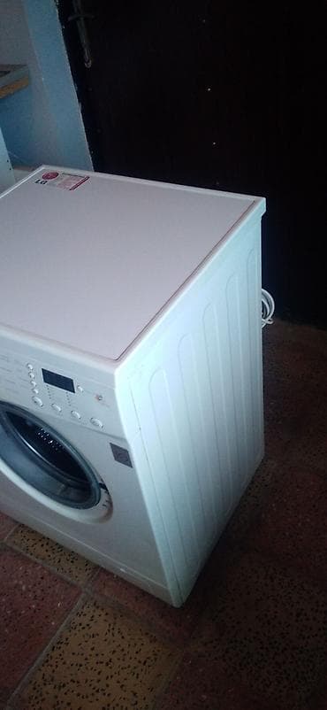 4 goz soba: Paltaryuyan maşın LG, 7 kq, Avtomat, Qurutmasız — 4