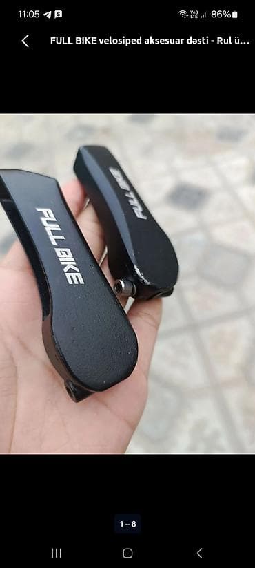 Velosiped aksesuarları: TƏCİLİ SAYİLİR!!! FULL BIKE velosiped üçün rul ucları (bar ends) – 1 — 2