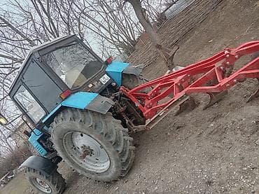 tekeri: Belarus MTZ 1221 təkərli traktor + asqıda torpaq frezesi/torpaq — 7