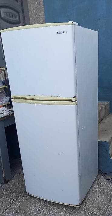 islenmis soyducular: İşlənmiş 2 qapılı Samsung Soyuducu Satılır, rəng - Ağ — 2