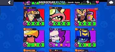 Digər aksesuarlar: Brawl Stars hesabı – zəngin kolleksiya və yüksək səviyyələr - Kupa — 7