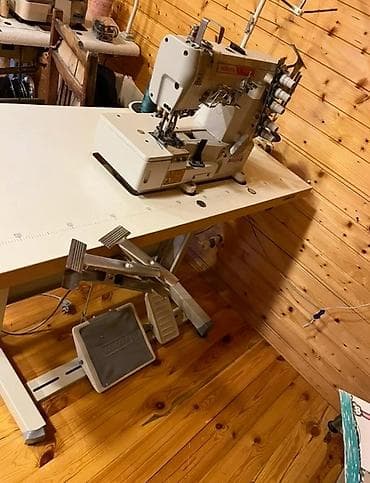 Бытовая техника: Швейная машина Yamata, Оверлок — 1