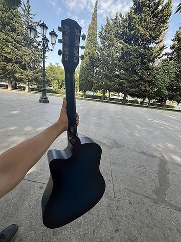 electro gitara: Amerikadan gətirmə Akustik gitara – Fenyin brendi - Korpus — 5