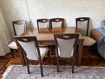 Ev üçün mebel: İşlənmiş, Masa və oturacaqlar, Kredit yoxdur, Azərbaycan — 2