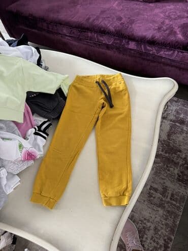 демисезонные детские штаны: Финки, спортивные брюки, Унисекс, 5 - 6 лет — 1