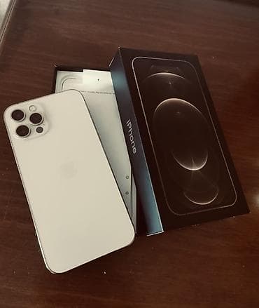 telefon apple: IPhone 12 Pro, 128 GB, Matte Gold, Zəmanət, Simsiz şarj, Face ID — 2