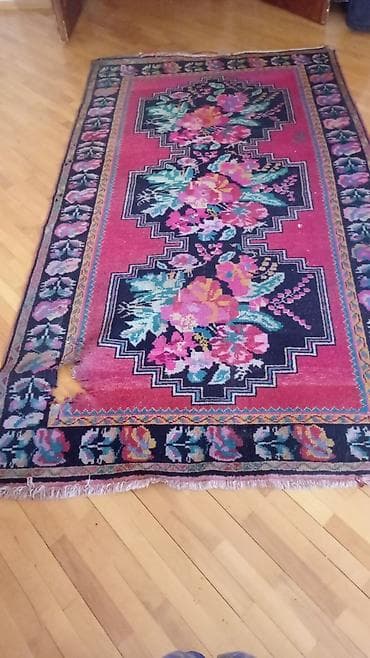 step deke: Məhsul: Yataq dəsti və xalça - Yataq örtüyü: Mavi rəngdə, parlaq — 3