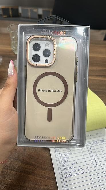 IPhone 16 Pro Max üçün qoruyucu qab - Brend: Lohol d (qablaşdırmada