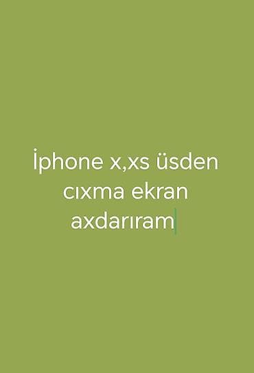 2 ci el plansetler: Elan: iPhone X / XS üçün üstdən çıxma orijinal ekran axtarıram — 1