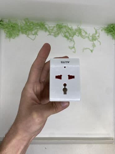 розетки и выключатели в баку: 3 girişli Ötürücü Başlığ Qiymət 7yox❌ 5Azn✅ ✅3 girişli ✅Ağ rəng — 1