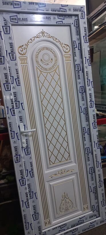 qapı setkaları: Yeni Plastik qapı 80x200 sm Zamok və çərçivə ilə, Zəmanətli, Pulsuz quraşdırma, Pulsuz çatdırılma, Rayonlara çatdırılma — 6