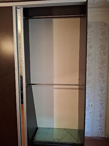 xalca satisi: 3 qapılı, Güzgülü, Qəhvəyi, Taxta, Kupe, Düz dolab — 5