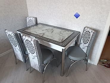 Mətbəx üçün, Yeni, 4 stul