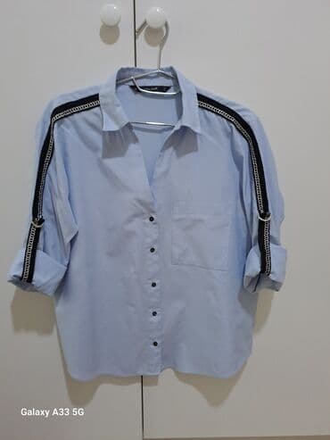 3 duymə koynək: S-m-l oversize di.10 azn — 1