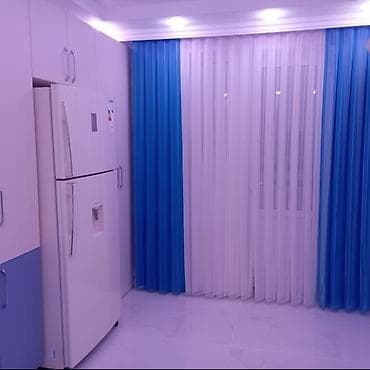 hamam perdesi: Zebra tül pərdə – ikiqat qatlı, şaquli zolaqlı model - Material — 6