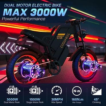 velosiped matorlu: ⚡COSWHELL N20PRO - Güclü və sürətli elektrik velosiped satılır! Şəhər — 5