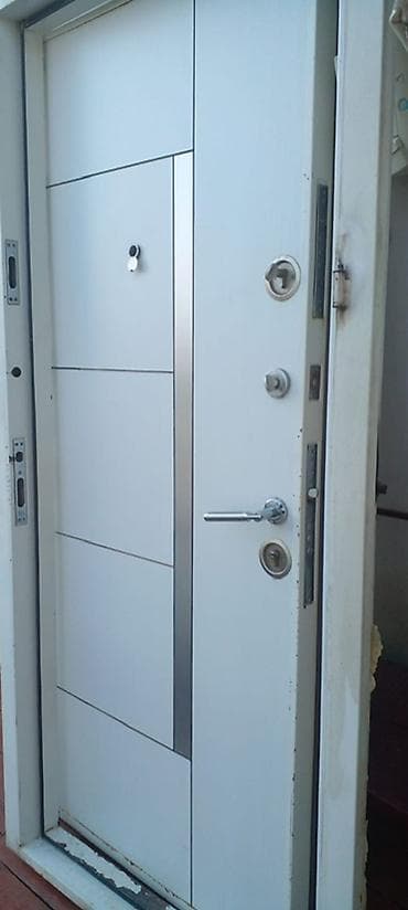 dəmir seyf qapi: Dəmir giriş qapısı – komplekt şəkildə - Material: polad/dəmir — 4