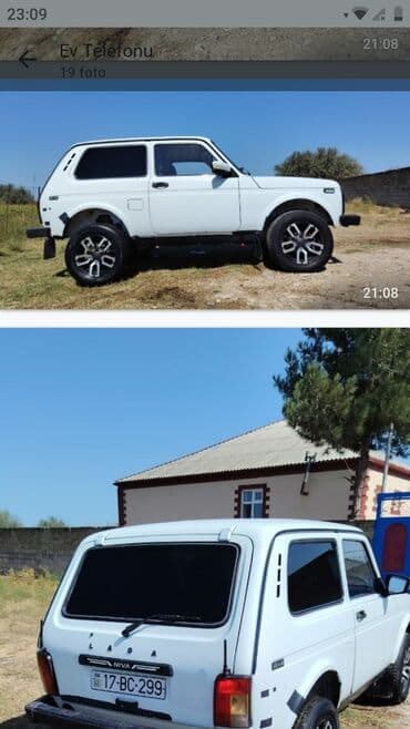 инвертор с 12 на 220 вольт: LADA Niva 4x4, ağ rəng, 3 qapılı kuzov. Texniki və xarici — 3