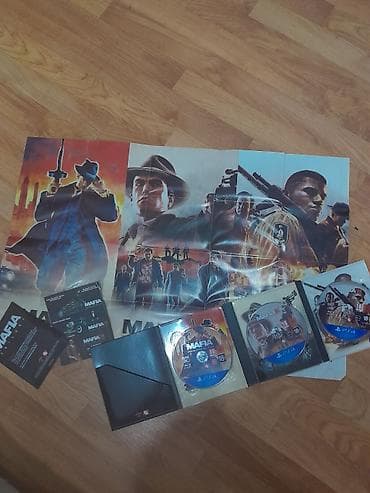 PS4 Mafia Trilogy-tam ideal vəziyyətdə, heç biri problemi yohdur,mafia — 4
