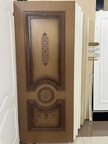 qapi otaq: Ağ və boz tonlarda interyer qapıları kolleksiyası - Material: MDF — 7