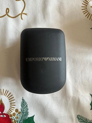 Smart qolbaqlar: Emporio Armani saat. Yenidir, Sertifikat, qutusu var. Kemeri qara — 3