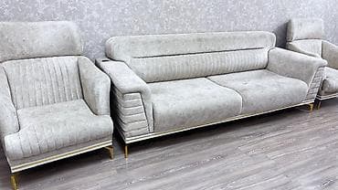 mini sauna: İşlənmiş, Divan, 2 kreslo — 1