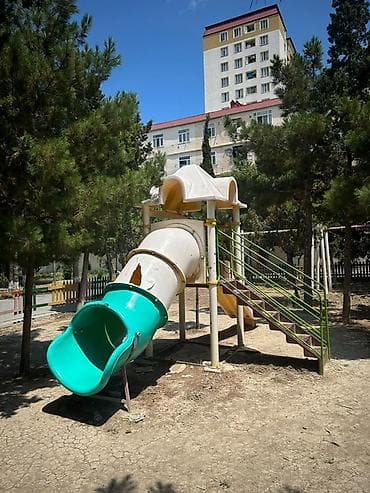 pişikli oyunlar: Uşaq meydançası avadanlıqları komplekti — 2
