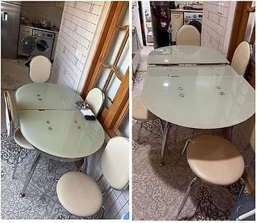 astara mebel: GnkMetbex masa desti 4 stulla.qiymet 130 man.acilandir masa.unvan — 1