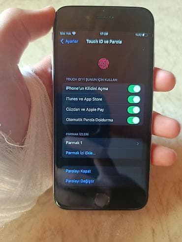 IPhone 6s, 16 GB, Space Gray, Barmaq izi — 4