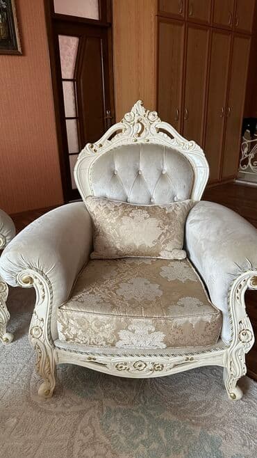 konputer masası: Yeni, Divan, 2 kreslo, Divan, Jurnal masası, Bazasız, Açılmayan — 4