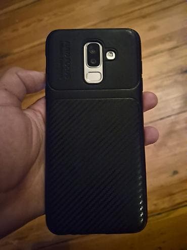 panel kamera: Samsung Galaxy A6 Plus, 32 GB, rəng - Qara, Barmaq izi — 1